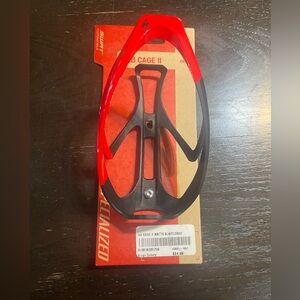 Specialized Matte Black and Fluorescent Red Rib Cage II